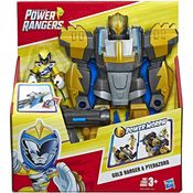 Figura Playskool Power Rangers Gold Ranger Pterazord Hasbro