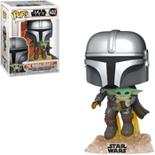 Funko Pop Star Wars Mandalorian w/ The Child Baby Yoda #402