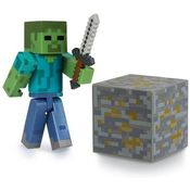 Figura Minecraft Zombie /  Zumbi - 10 cm