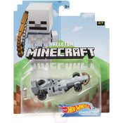 Hot Wheels Minecraft Carrinho Skeleton Mattel