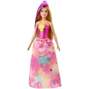 Barbie Dreamtopia Fantasia Princesa Vestido Flores Mattel