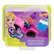 Boneca Polly Pocket Quadriciclo Fabuloso Mattel