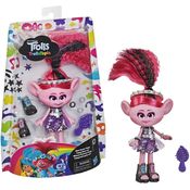 Boneca Trolls Trollstopia Poppy Fashion Rock Hasbro F2248