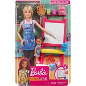 Boneca Barbie Profissões Barbie Professora de Arte Mattel