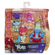 Figuras e Acessórios Dreamworks Trolls World Tour On The Go
