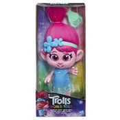 Boneca Trolls World Tour Poppy Criança 45cm Hasbro E6715