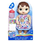 Boneca Baby Alive Hora Do Xixi Morena - Hasbro