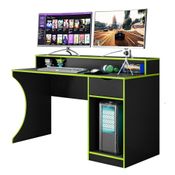 Mesa Computador PC Gamer TUF Craft B03 Preto/Verde - Mpozenato