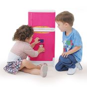 Refrigerador Duplex Casinha Flor Estilo com Som - Xalingo