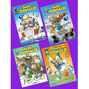 Pack Quadrinhos Pato Donald - Edições 0, 1, 2 e 3