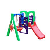 Playground MiniPlay Fly Freso com Escorregador e Balanço Jet