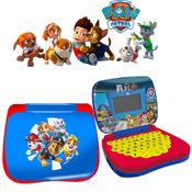 Laptop Infantil Educativo Patrulha Canina Bilingue Paw Patrol Candide