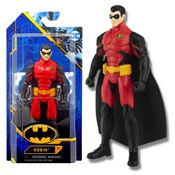 Boneco Robin Armadura 15 cm - Figura de Ação Batman DC Sunny