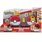 Boneco Pokemon Pikachu e Bulbassauro Ataque Surpresa - 2659