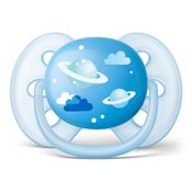 CHUPETA ULTRA SOFT UNIT. ESPAÇO 6-18M MENINO PHILIPS AVENT