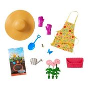 Barbie Doce Pomar na Fazenda Moda e 10 acessórios jardinagem - Mattel