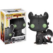 Funko Pop Como Treinar o Seu Dragão Banguela Toothless #100