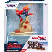 Figura Colecionavel Zoteki Marvel Avengers Capitã Marvel