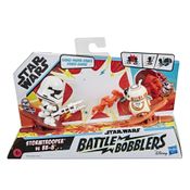 Star Wars Prendedor Battle Bobblers Stormtrooper e BB8 E8026