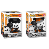 Funko Pop Disney Halloween Spooky Mickey e Witchy Minnie