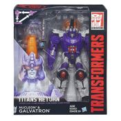 Transformers Titans Return Nucleon e Galvatron Hasbro