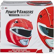 Capacete Power Rangers Lightning Ranger Vermelho Hasbro