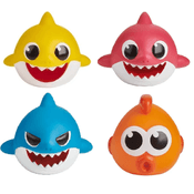 Baby Shark Figuras De Banho Kit c/ 4 Sunny