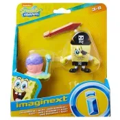 Imaginext Figuras Piratas Bob Esponja e Gary - Mattel