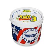 Balde de Soldados Toy Story 60 Peças - Toyng