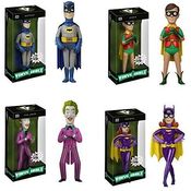 Vinyl Idolz Batman Tv Series: Batman Robin Coringa & Batgirl