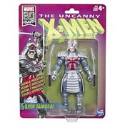 Marvel Legends 80 Anos X-Men Silver Samurai de Prata Hasbro