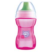 Copo de Treinamento com Bocal Rígido 270ml - Rosa - MAM