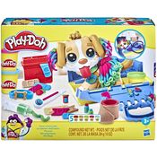 Massinha Play Doh Kit Veterinario Pet-Shop Hasbro F3639