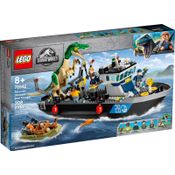 Lego Jurassic World Fuga de Barco Dinossauro Baryonyx 76942