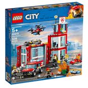 Lego City 60215 - Quartel General Dos Bombeiros