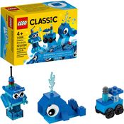 Lego Classic Peças Azuis Criativos 11006 52 Peças