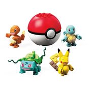 Bloco Montar Pokemon Pikachu Bulbassauro Squirtle Charmander