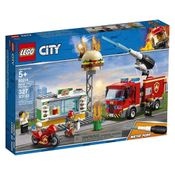 Lego City - Combate Ao Fogo No Bar De Hambúrgueres 60214
