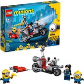 Lego Minions The Rise of Gru Perseguição Moto sem fim 75549
