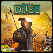 Jogo de mesa 7 Wonders Duel Galápagos Jogos