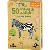 Jogo de Cartas 50 Animais de Zoológico Galapagos