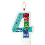 Vela PJ Masks Festa De Aniversário De 1 Á 5 Anos