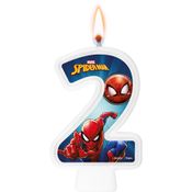 Vela Homem Aranha Festa De Aniversário De 1 Á 9 Anos