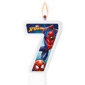 Vela Homem Aranha Festa De Aniversário De 1 Á 9 Anos