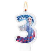 Vela Da Frozen Festa De Aniversário De 0 Á 9 Anos