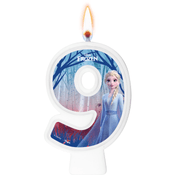 Vela Da Frozen Festa De Aniversário De 0 Á 9 Anos