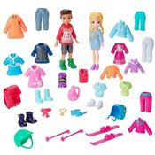 Polly Pocket - Polly e Nicolas Moda Inverno Ggj49