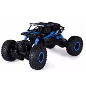 Carrinho Remoto Controle 4ch 4x4 Truck Off Road Azul