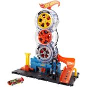 Pista Hot Wheels - Super Loja de Pneus - Super Tire Shop - City - HDP02