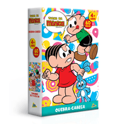 Quebra-Cabeça 60 Peças Turma da Mônica - Mônica e Cebolinha - Toyster